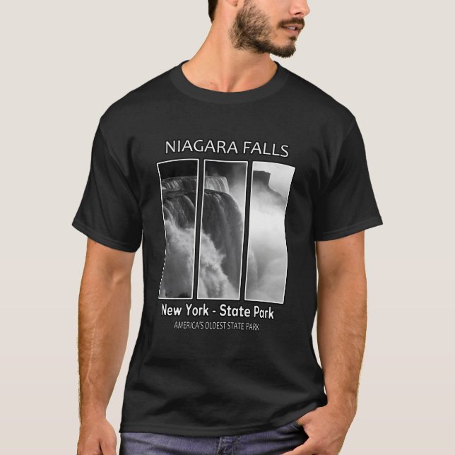 Camiseta Cataratas Del Niágara Nueva York Parque Estatal Es (Anverso)