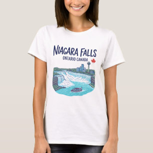 Camiseta Cataratas del Niágara Ontario Canadá Encantador Ho