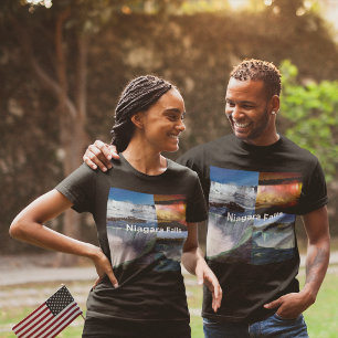Camiseta Cataratas del Niágara Vistas Fotográficas de Nueva