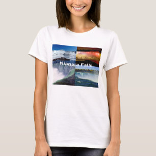 Camiseta Cataratas del Niágara Vistas Fotográficas de Nueva