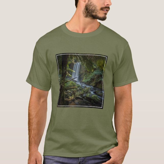 Camiseta Cataratas | Hopetoun Falls, Nueva Zelanda (Anverso)