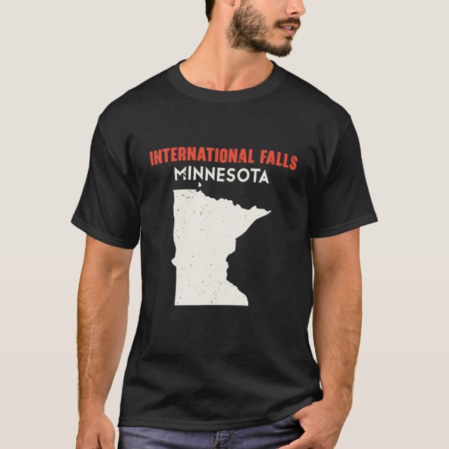 Camiseta Cataratas internacionales Minnesota Estados Unidos (Anverso)