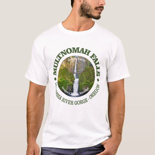 Camiseta Cataratas Multnomah (Anverso)