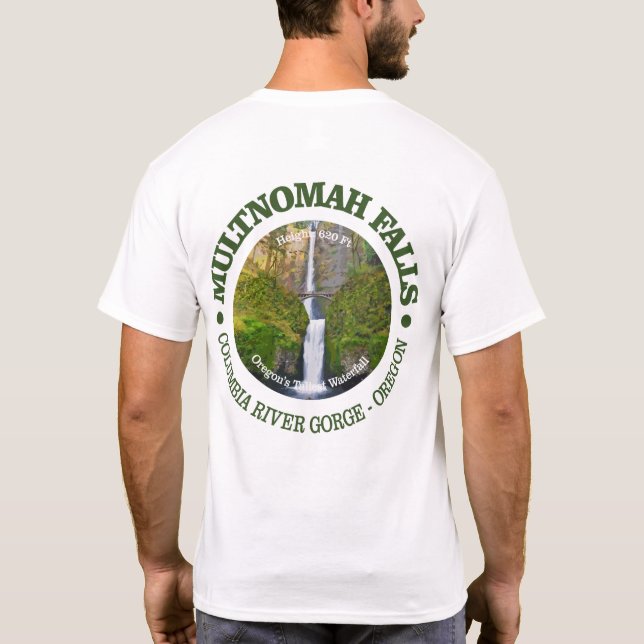 Camiseta Cataratas Multnomah (Reverso)