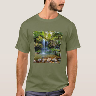 Camiseta Cataratas   Parque nacional de la montaña Smokey