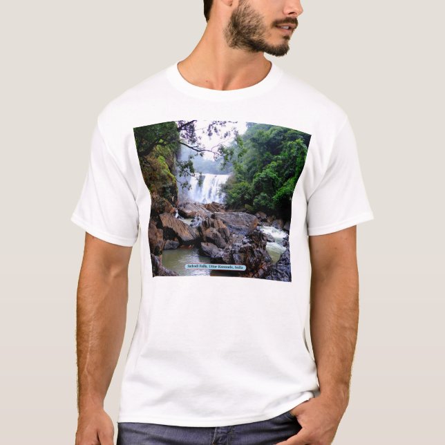 Camiseta Cataratas Sathodi, Uttar Kannada, India (Anverso)