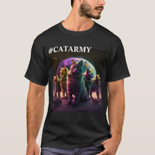 Camiseta #CATARMY Oficial Feliz Año Nuevo #Hoomans SnarkY