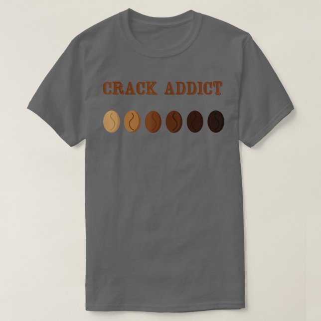 Camiseta Catastro de café con rastrillo de chocolate y adic (Diseño del anverso)
