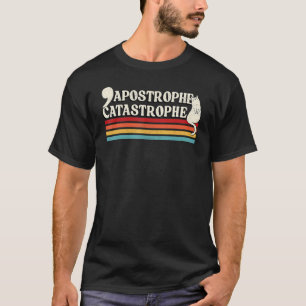 Camiseta Catastrófe Apóstrofo u2013 Gato broma gatito puntu