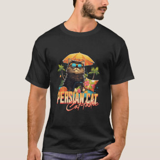 Camiseta Catástrofe de gato persa