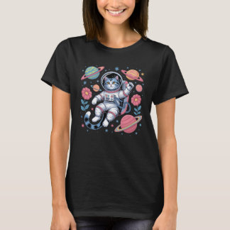 Camiseta Catastronauta cósmico en la onda de vapor espacial