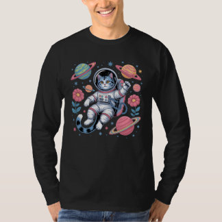 Camiseta Catastronauta cósmico en la onda de vapor espacial