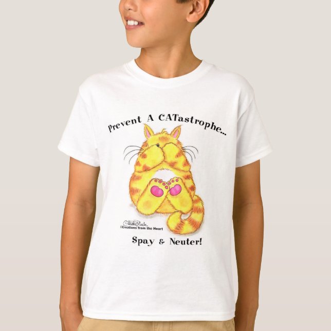 Camiseta CATastrophe (Anverso)