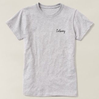 Camiseta Catberry Simple Style T-Shirt