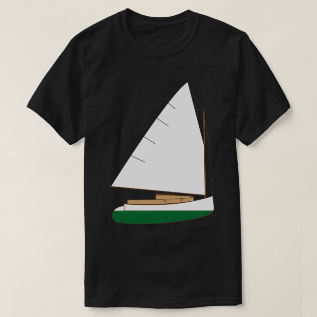 Camiseta Catboat de Cape Cod (Diseño del anverso)
