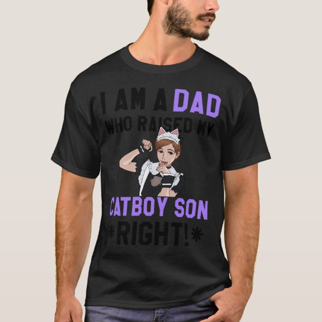 Camiseta Catboy Son (papá) (Anverso)