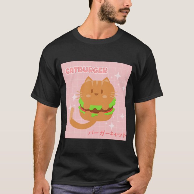 Camiseta Catburguer by Cuervo279 (Anverso)
