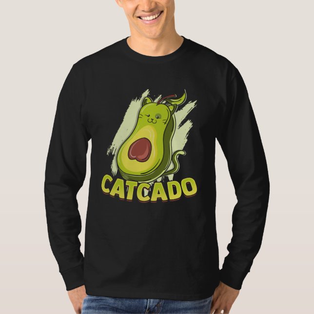 Camiseta Catcado  Cat Catcado Avocado (Anverso)