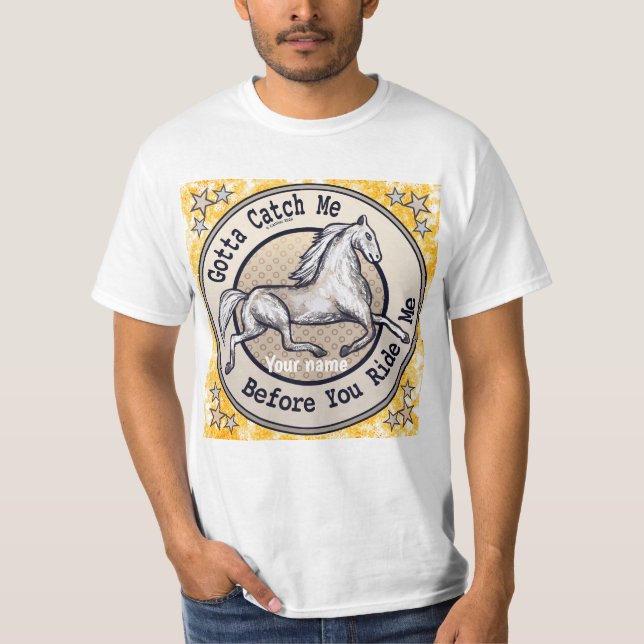 Camiseta Catch A Horse (Anverso)