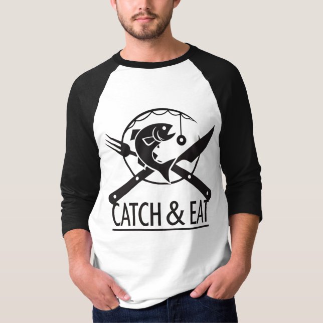 CAMISETA CATCH AND EAT2 (Anverso)