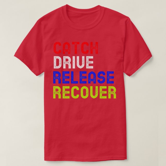 Camiseta Catch Drive Release Recover Rowing Steps (Diseño del anverso)