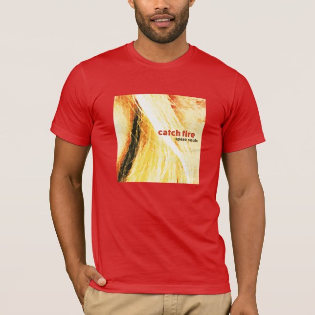 Camiseta "Catch Fire" de Sousas Reparables (Anverso)