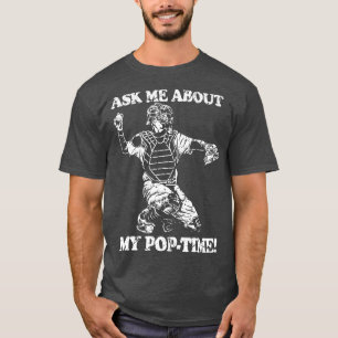 Camiseta Catcher Capturando Baseball Softball Time Defense