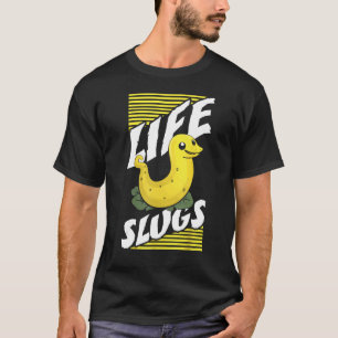 Camiseta Catcher de Slug Slug de Banana Cita para Snack Cat