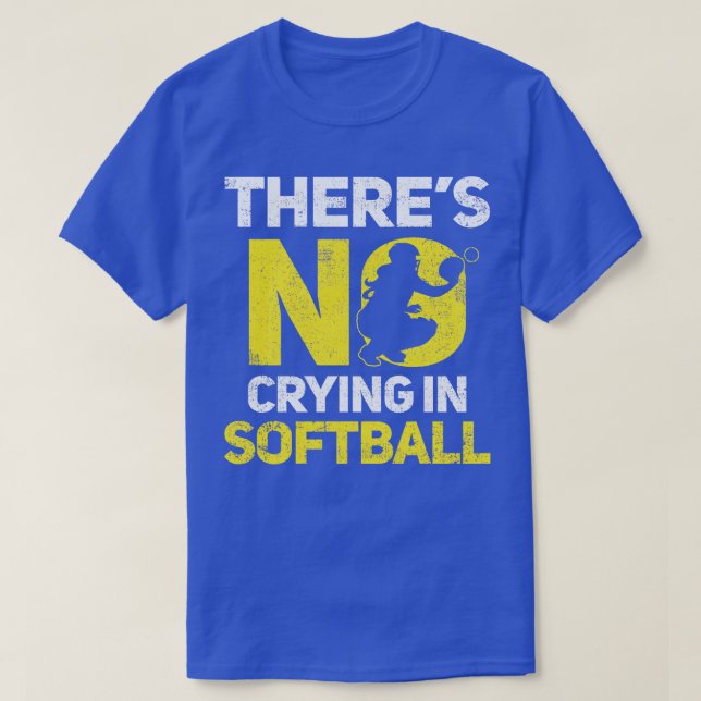 Camiseta Catcher Softball Player Vintage 2 (Diseño del anverso)
