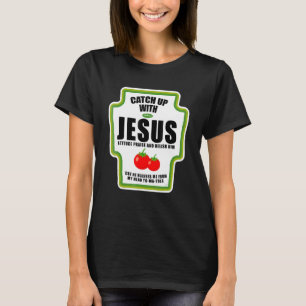 Camiseta Catchup con Jesucristo Condiciones Religiosas para