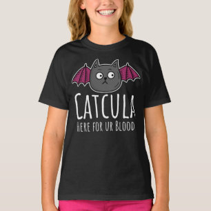 Camiseta Catcula Aquí Para Tu Parodia De La Sangre De Gato 