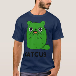 Camiseta Catcus Cute Cat Cactus Pun 1