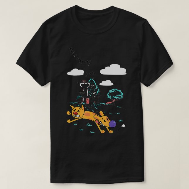 Camiseta CatDog Hi Ho Diggety Doodle (Diseño del anverso)