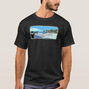 Camiseta Catedral Cove Coromandel Nueva Zelanda Kiwi Beach