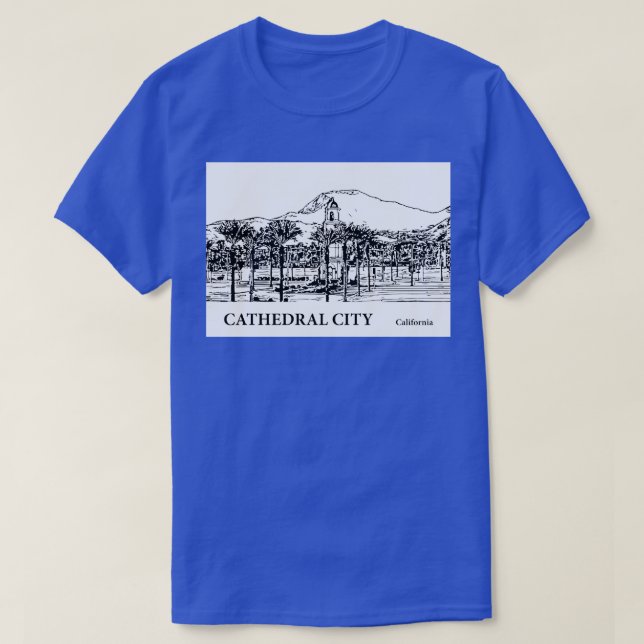 Camiseta Catedral de California TShirt 3 (Diseño del anverso)
