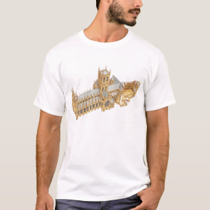 Camiseta Catedral de Cantorbery. Gran Bretaña