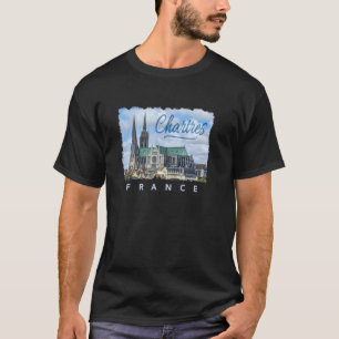 Camiseta Catedral de Chartres Chartres Francia