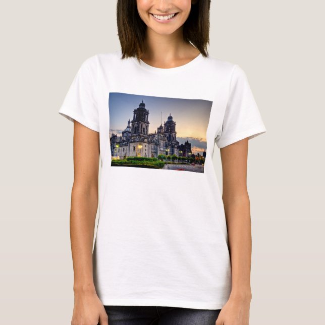 Camiseta Catedral de Ciudad de México (Anverso)