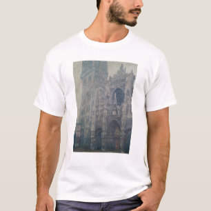 Camiseta Catedral de Claude Monet el Ruán, al oeste