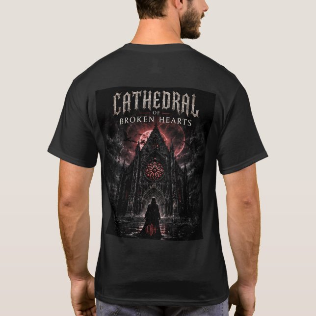 CAMISETA CATEDRAL DE CORAZONES ROTOS  (Reverso)
