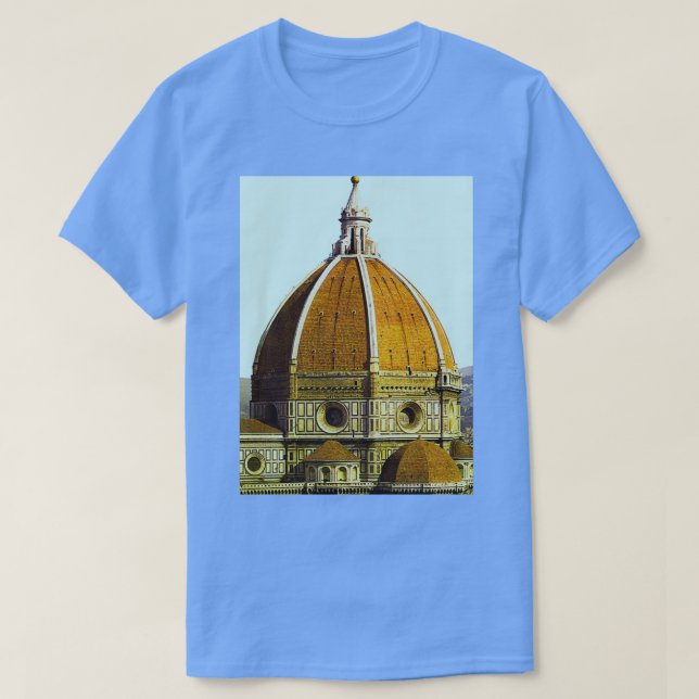 Camiseta Catedral de Florencia por Filippo Brunelleschi (Diseño del anverso)