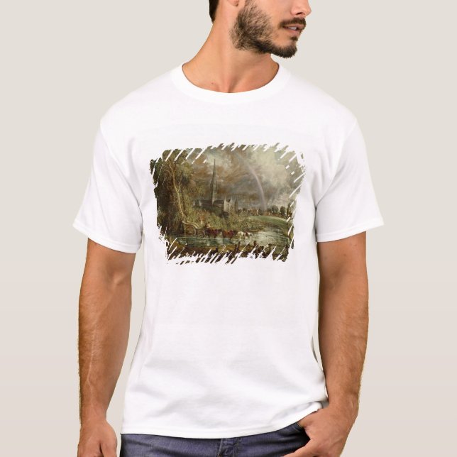 Camiseta Catedral de John Constable el | Salisbury de la (Anverso)