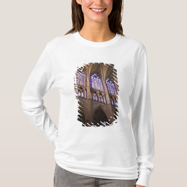 Camiseta Catedral de León, vidrieras interiores (Anverso)