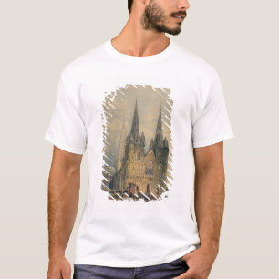 Camiseta Catedral de Lichfield, Staffordshire, 1794 (w/c