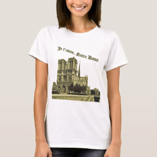 Camiseta Catedral de París