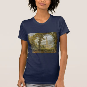Camiseta Catedral de Salisbury del jardín del obispo