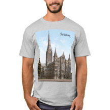 Catedral de Salisbury en Inglaterra (1900)