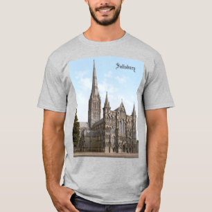 Camiseta Catedral de Salisbury en Inglaterra (1900)