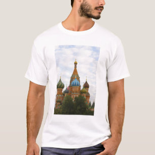 Camiseta Catedral de San Basil en la Plaza Roja, Moscú