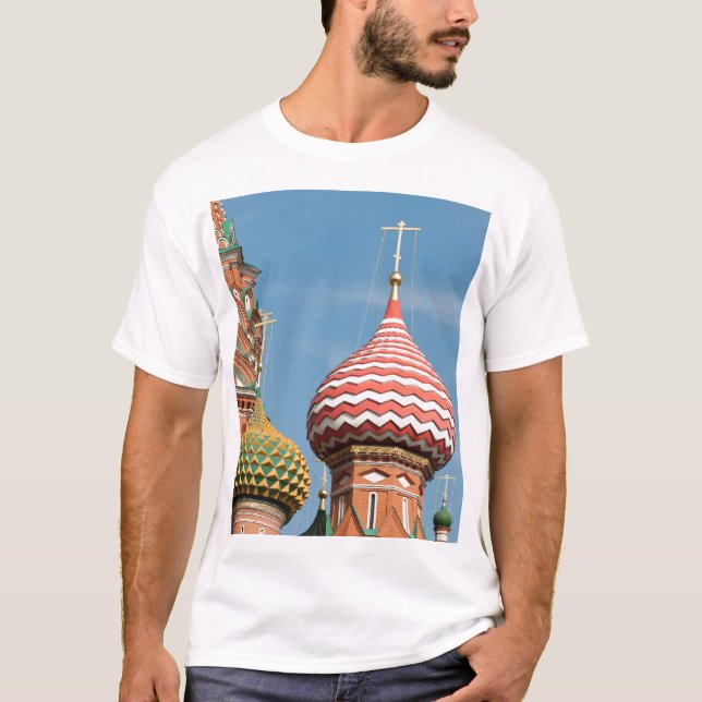 Camiseta Catedral de San Basil en Moscú (Anverso)